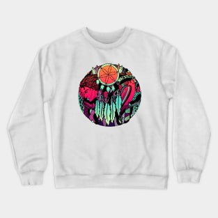 Blue Red Blend Dreamcatcher Falcon Crewneck Sweatshirt